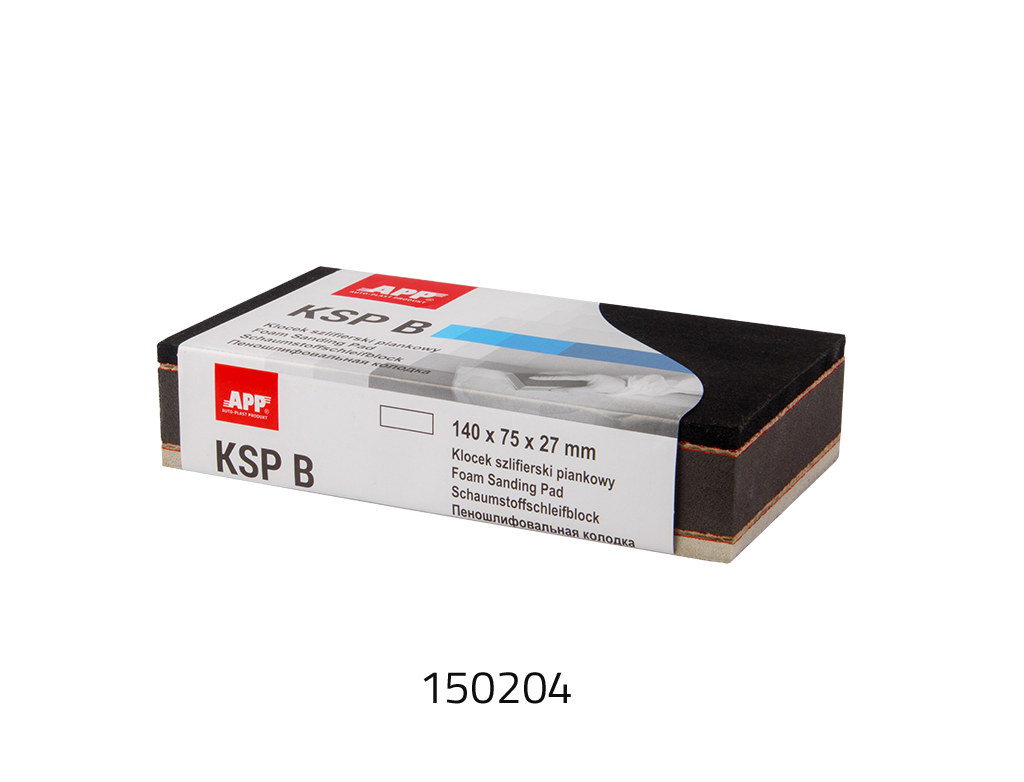 APP KSP B Bloc de șlefuit ( Брусок шлифовальный ) 140x 75x 27mm- 1buc.