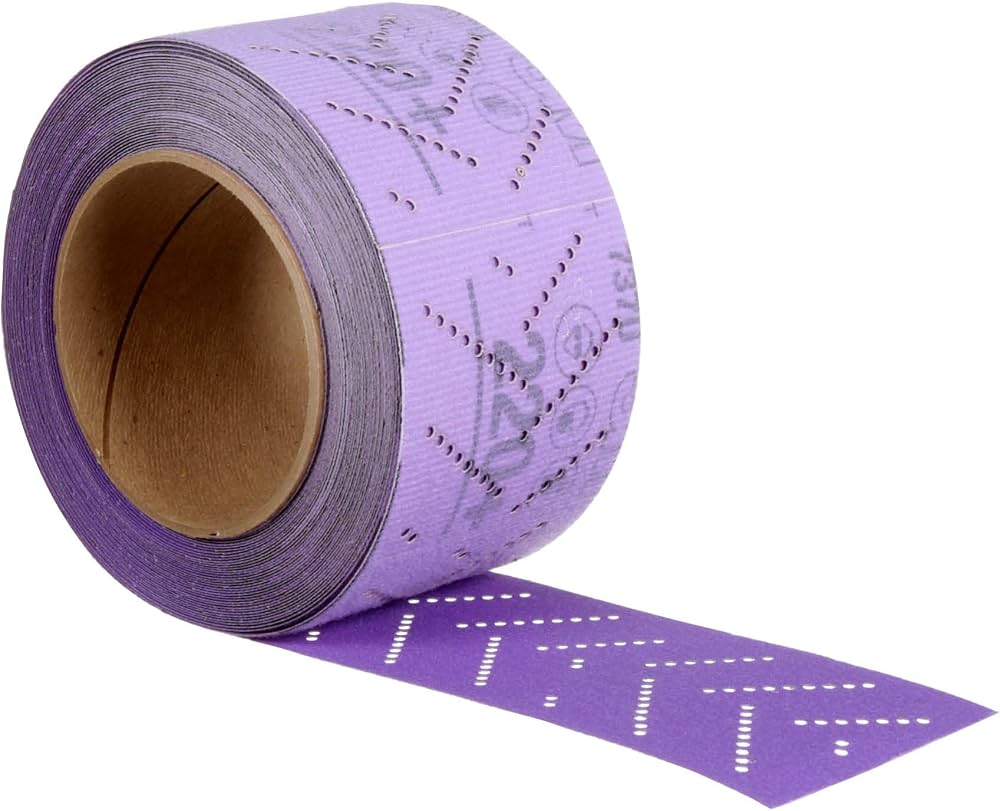 3M rolă abrazivă pentru șlefuire (абразивный валик), 70 mm x 12 m (1 buc.)