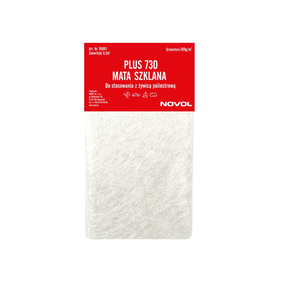 Tesătură de sticlă plus 740 Novol (стекловолокно) -1buc.