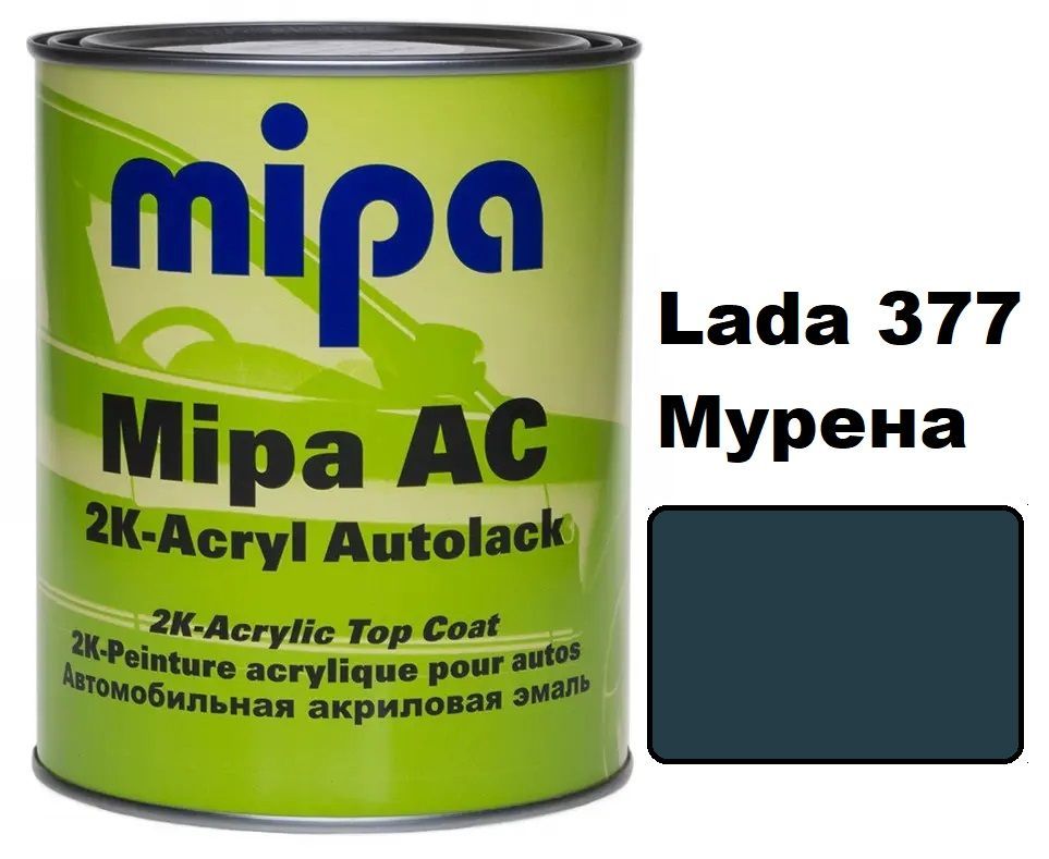 Vopsea Mipa Acril la borcan (готовые цвета) - 1l + 0,5 intaritor