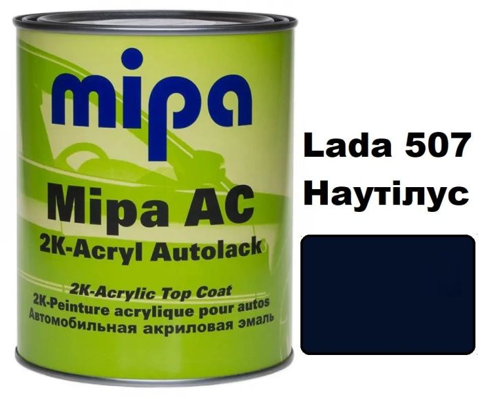Vopsea Mipa Acril la borcan (готовые цвета) - 1l + 0,5 intaritor