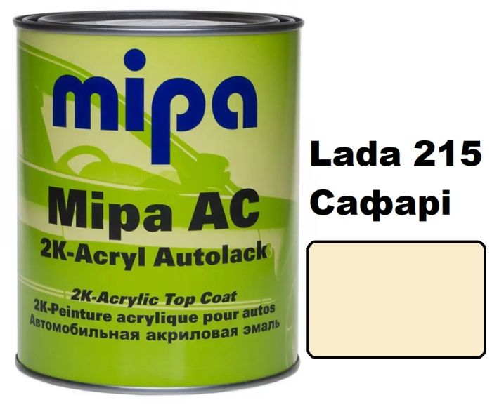 Vopsea Mipa Acril la borcan (готовые цвета) - 1l + 0,5 intaritor