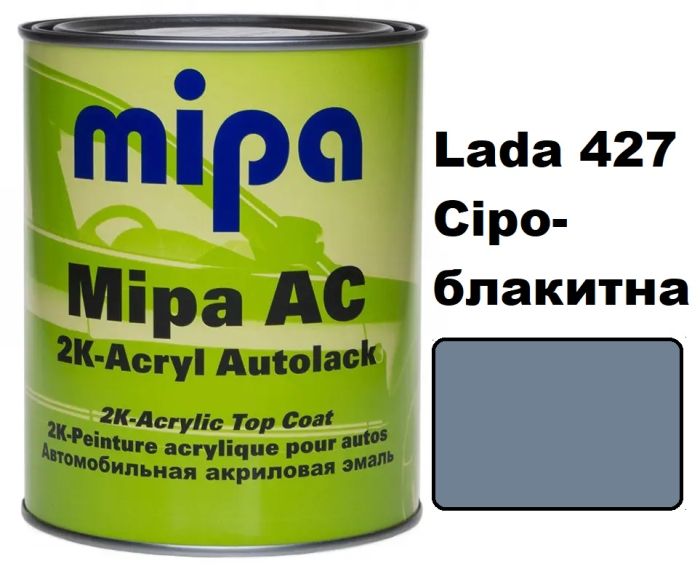 Vopsea Mipa Acril la borcan (готовые цвета) - 1l + 0,5 intaritor
