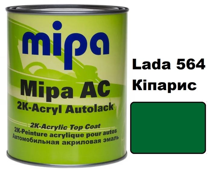 Vopsea Mipa Acril la borcan (готовые цвета) - 1l + 0,5 intaritor