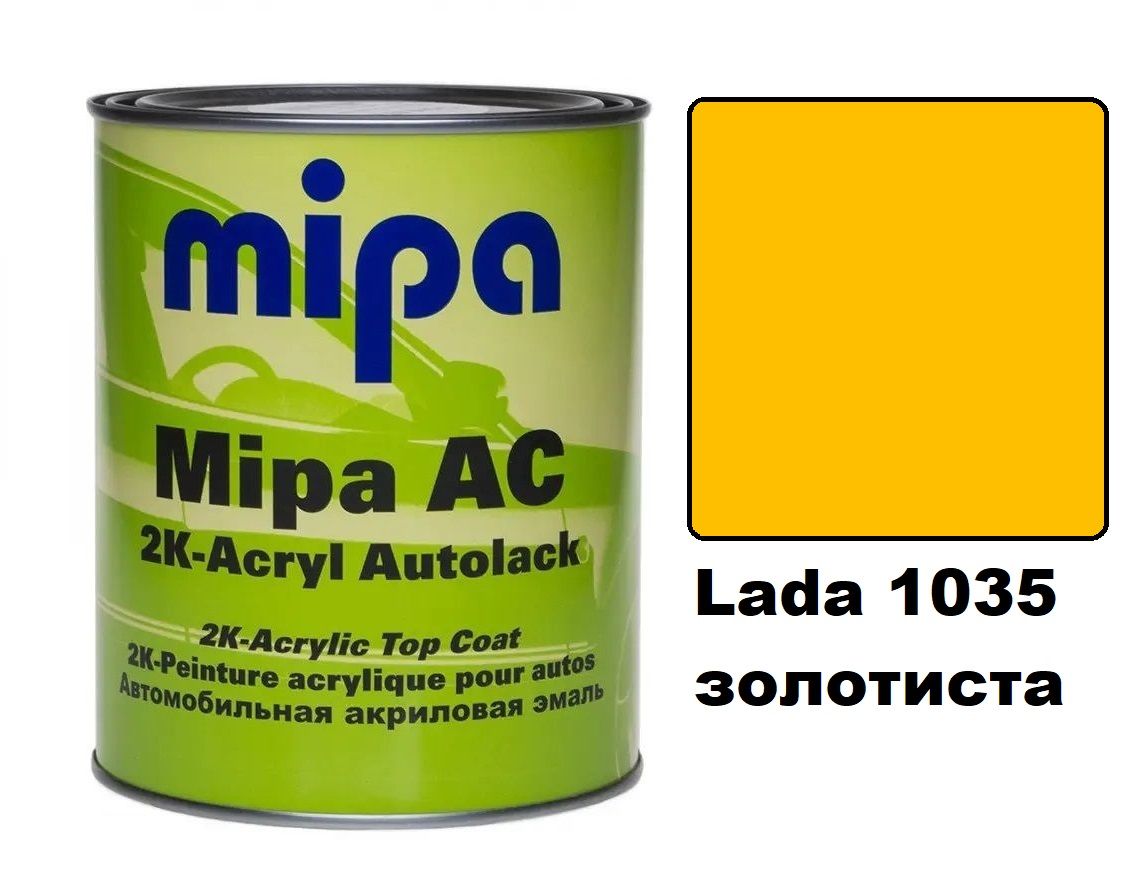 Vopsea Mipa Acril la borcan (готовые цвета) - 1l + 0,5 intaritor
